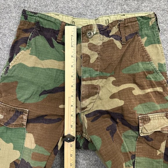 Trousers Hot Weather Woodland Camouflage Pattern Combat Pants Small Regular - Picture 9 of 11